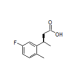 (R)-3-(5-Fluoro-2-methylphenyl)butanoic Acid