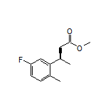 Methyl (R)-3-(5-Fluoro-2-methylphenyl)butanoate