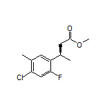 Methyl (R)-3-(4-Chloro-2-fluoro-5-methylphenyl)butanoate