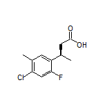 (R)-3-(4-Chloro-2-fluoro-5-methylphenyl)butanoic Acid