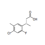 (S)-3-(4-Chloro-2-fluoro-5-methylphenyl)butanoic Acid