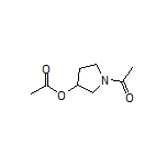 1-Acetyl-3-pyrrolidinyl Acetate