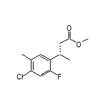 Methyl (S)-3-(4-Chloro-2-fluoro-5-methylphenyl)butanoate