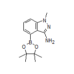 3-Amino-1-methyl-1H-indazole-4-boronic Acid Pinacol Ester