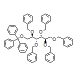 (2R,3R,4R,5R)-1,2,3,4,5-Pentakis(phenylmethoxy)-6-(triphenylmethoxy)hexane