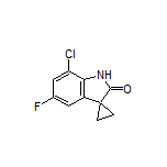 7’-Chloro-5’-fluorospiro[cyclopropane-1,3’-indolin]-2’-one