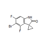 5’-Bromo-4’,6’-difluorospiro[cyclopropane-1,3’-indolin]-2’-one