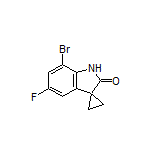 7’-Bromo-5’-fluorospiro[cyclopropane-1,3’-indolin]-2’-one