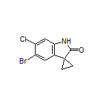 5’-Bromo-6’-chlorospiro[cyclopropane-1,3’-indolin]-2’-one