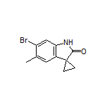 6’-Bromo-5’-methylspiro[cyclopropane-1,3’-indolin]-2’-one