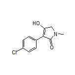 3-(4-Chlorophenyl)-4-hydroxy-1-methyl-1H-pyrrol-2(5H)-one