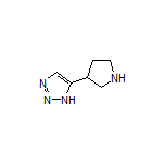 5-(3-Pyrrolidinyl)-1H-1,2,3-triazole