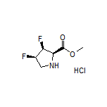 Methyl (2R,3S,4R)-3,4-Difluoropyrrolidine-2-carboxylate Hydrochloride