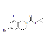 6-Bromo-2-Boc-8-fluoro-1,2,3,4-tetrahydroisoquinoline