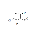 6-Bromo-3-chloro-2-fluorobenzaldehyde