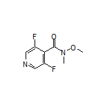 3,5-Difluoro-N-methoxy-N-methylisonicotinamide