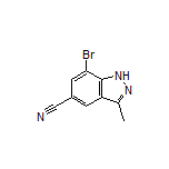 7-Bromo-3-methyl-1H-indazole-5-carbonitrile