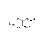 2-(2-Bromo-6-fluoro-3-pyridyl)acetonitrile