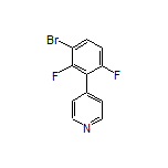 4-(3-Bromo-2,6-difluorophenyl)pyridine