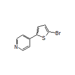 4-(5-Bromo-2-thienyl)pyridine