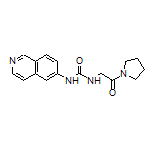 1-(6-Isoquinolyl)-3-[2-oxo-2-(1-pyrrolidinyl)ethyl]urea