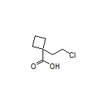 1-(2-Chloroethyl)cyclobutanecarboxylic Acid