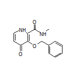 3-(Benzyloxy)-N-methyl-4-oxo-1,4-dihydropyridine-2-carboxamide