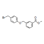 Methyl 3-[[4-(Bromomethyl)phenoxy]methyl]benzoate