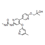 1-[6’-(2-Hydroxy-2-methylpropoxy)-4-[(5-methyl-3-pyridyl)oxy]-[3,3’-bipyridin]-6-yl]-3-methylurea