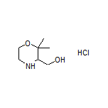 (2,2-Dimethylmorpholin-3-yl)methanol Hydrochloride