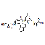 Methyl (S)-2-[4-[[(R)-2-Amino-3-mercaptopropyl]amino]-2-(1-naphthyl)benzamido]-4-methylpentanoate Trifluoroacetate