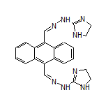 9,10-Bis[[2-(4,5-dihydro-2-imidazolyl)hydrazono]methyl]anthracene