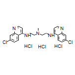 N1-(7-Chloro-4-quinolyl)-N2-[2-[(7-chloro-4-quinolyl)amino]ethyl]-N2-methyl-1,2-ethanediamine Trihydrochloride