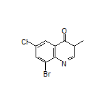 8-Bromo-6-chloro-3-methylquinolin-4(3H)-one