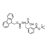 (S)-2-(Fmoc-amino)-3-[3-(tert-butoxycarbonyl)phenyl]propanoic Acid