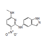 N2-(5-Indazolyl)-N6-methyl-3-nitropyridine-2,6-diamine