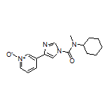 3-[1-[Cyclohexyl(methyl)carbamoyl]-4-imidazolyl]pyridine 1-Oxide