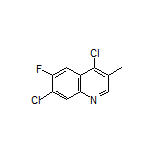 4,7-Dichloro-6-fluoro-3-methylquinoline