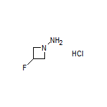 3-Fluoroazetidin-1-amine Hydrochloride