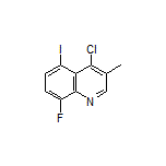 4-Chloro-8-fluoro-5-iodo-3-methylquinoline