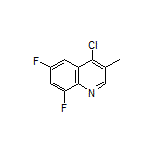 4-Chloro-6,8-difluoro-3-methylquinoline