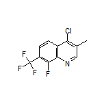 4-Chloro-8-fluoro-3-methyl-7-(trifluoromethyl)quinoline