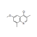 4-Chloro-6-methoxy-3,8-dimethylquinoline