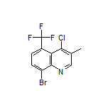 8-Bromo-4-chloro-3-methyl-5-(trifluoromethyl)quinoline