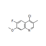 4-Chloro-6-fluoro-7-methoxy-3-methylquinoline