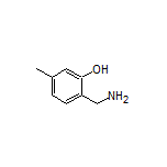 2-(Aminomethyl)-5-methylphenol