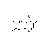 7-Bromo-4-chloro-3,6-dimethylquinoline