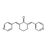 (2E,6E)-2,6-Bis(pyridin-4-ylmethylene)cyclohexanone