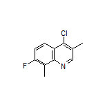 4-Chloro-7-fluoro-3,8-dimethylquinoline