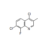 4,7-Dichloro-8-fluoro-3-methylquinoline